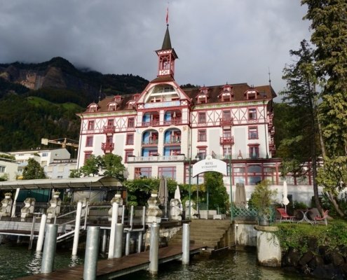 Hotel Vitznauerhof on Lake Lucerne, Switzerland - Michelin 2-star at Vitznauerhof