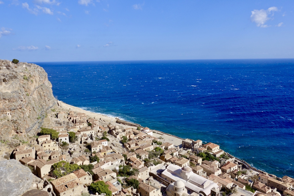 Monemvasia lower town, Peloponnese/Greece 